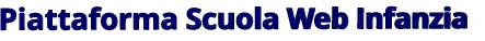Piattaforma Scuola Web Infanzia